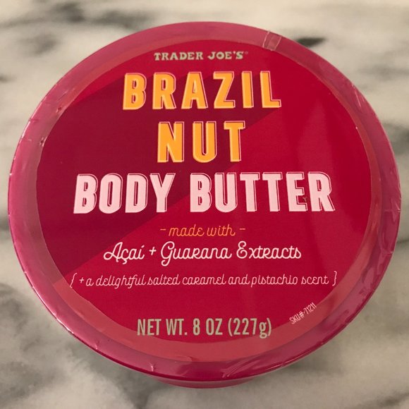 2 TWO TRADER JOE'S BRAZIL NUT BODY BUTTER Brazilian Rio de Janeiro Bum Cream Sol - Picture 7 of 11